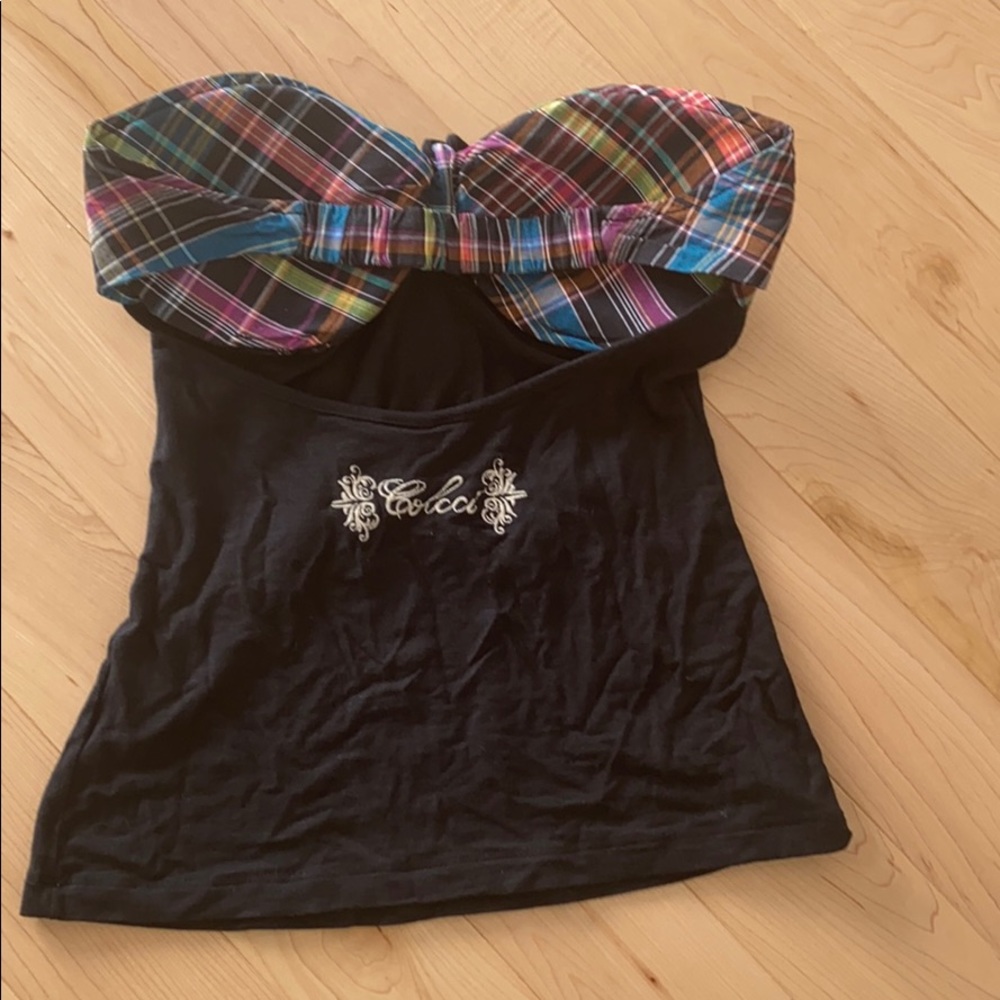 Black cami no strings